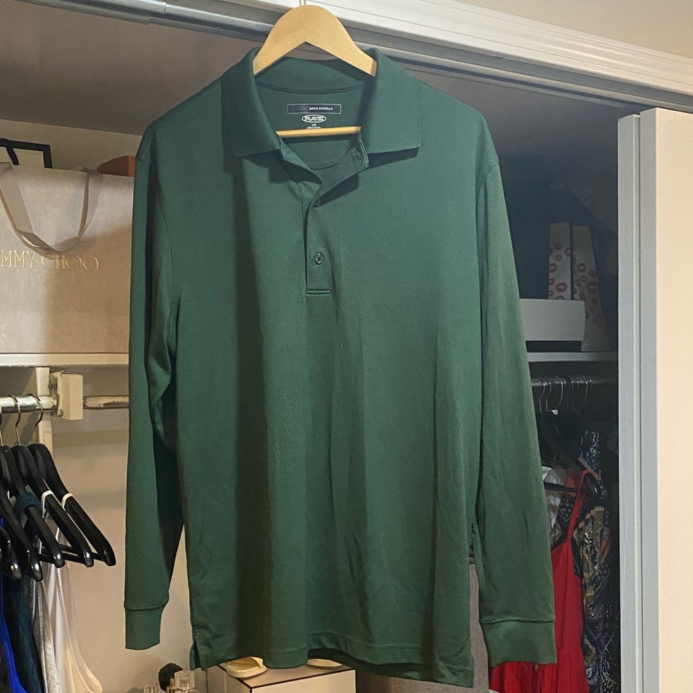 Greg Norman Play Dry Performance Golf Polo